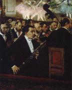 Edgar Degas lorchestre de l opera Sweden oil painting artist